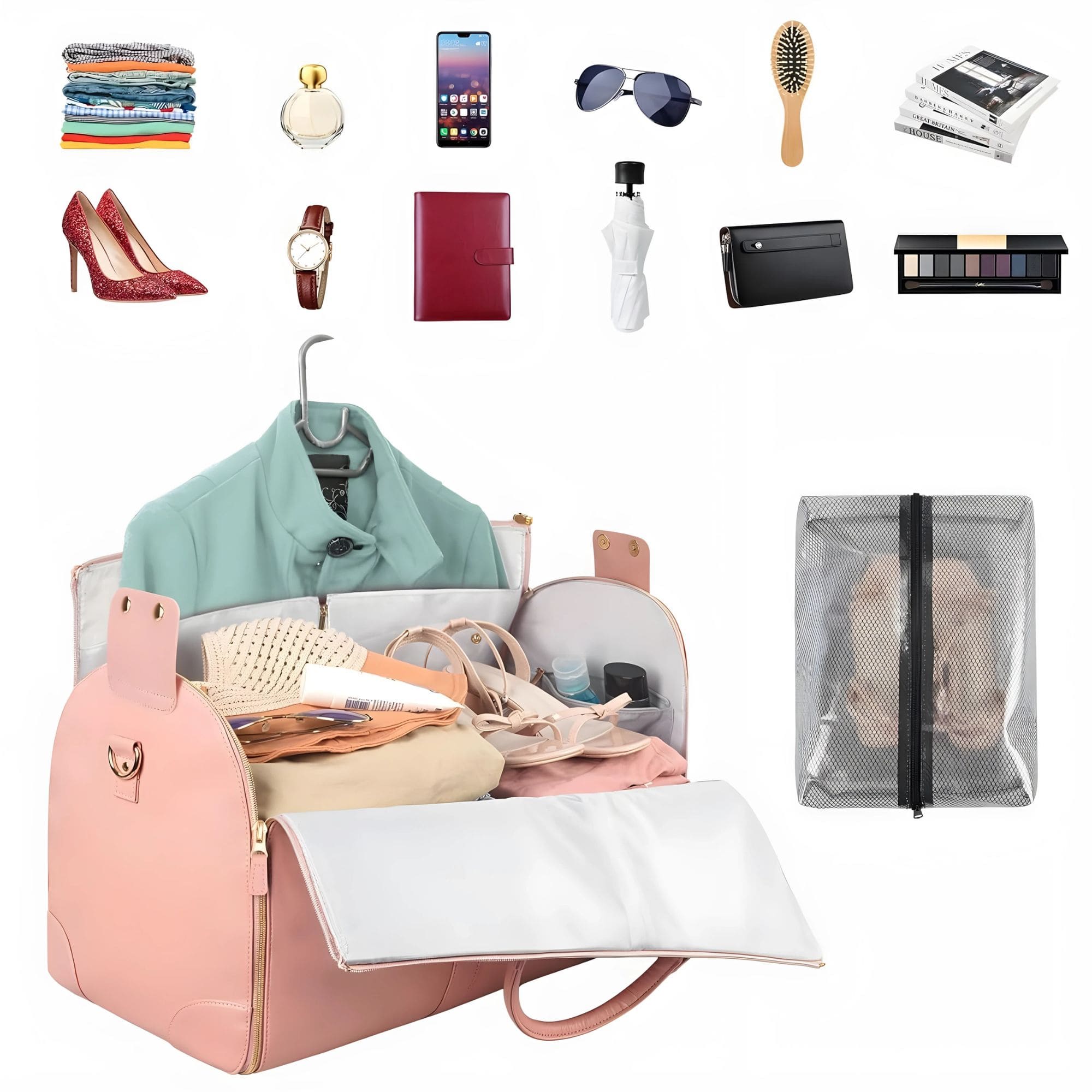 Jetmate™ 2-in-1 Convertible Duffel & Garment Bag